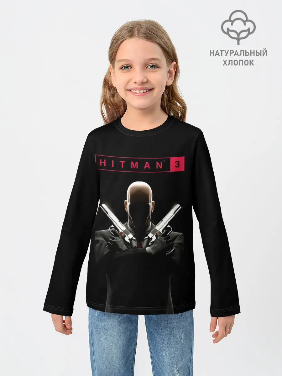 Детский лонгслив / Hitman III