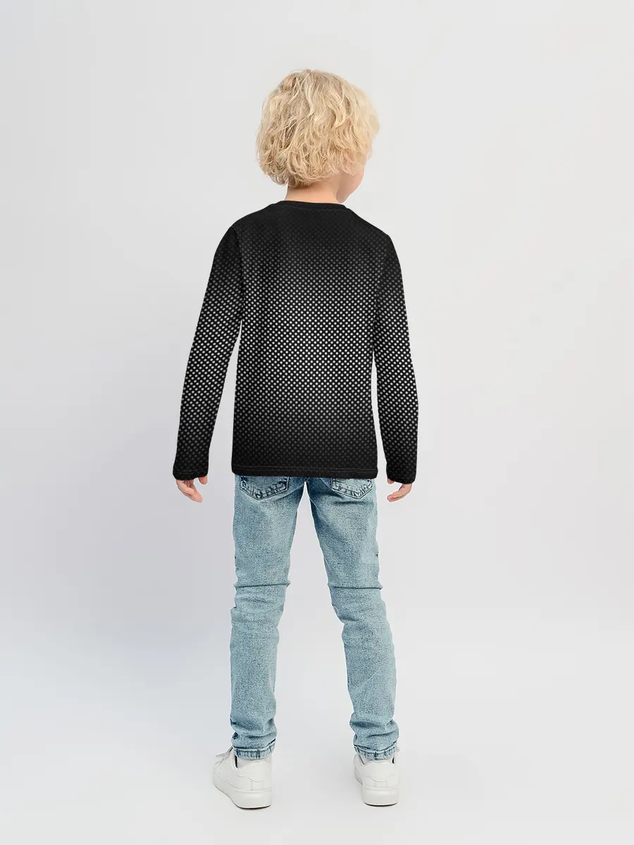 Детский лонгслив / Абстракция точки