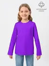 Детский лонгслив / Фиолетовый