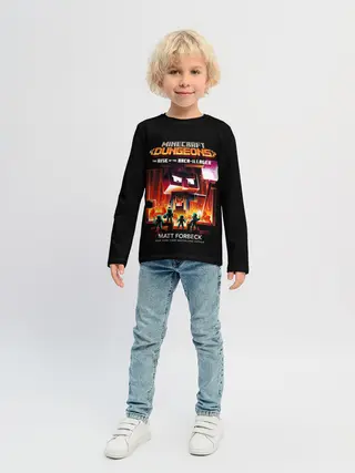 Детский лонгслив / Minecraft DUNGEONS