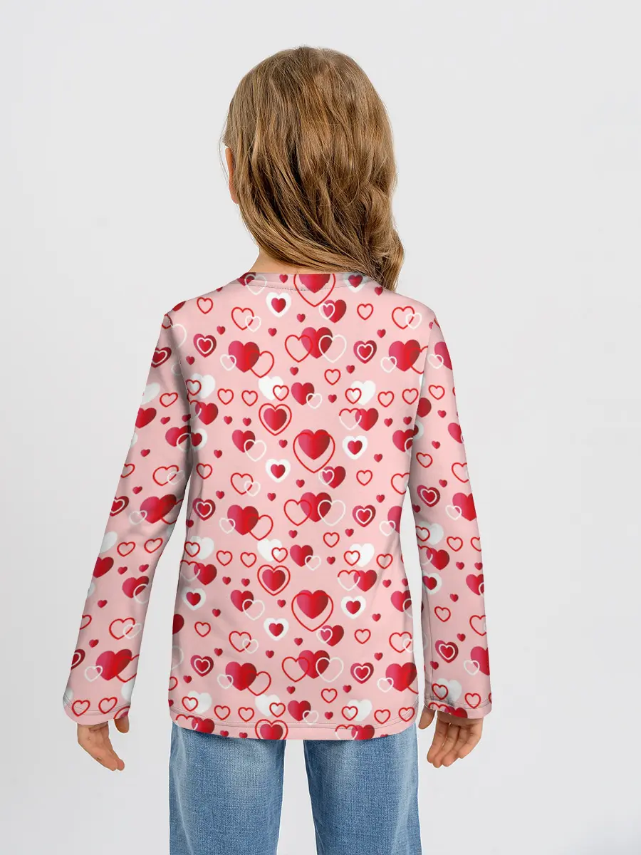 Детский лонгслив / Любовь