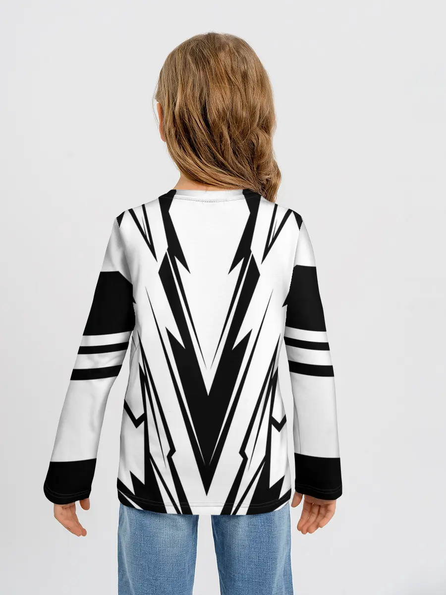 Детский лонгслив / Tesla