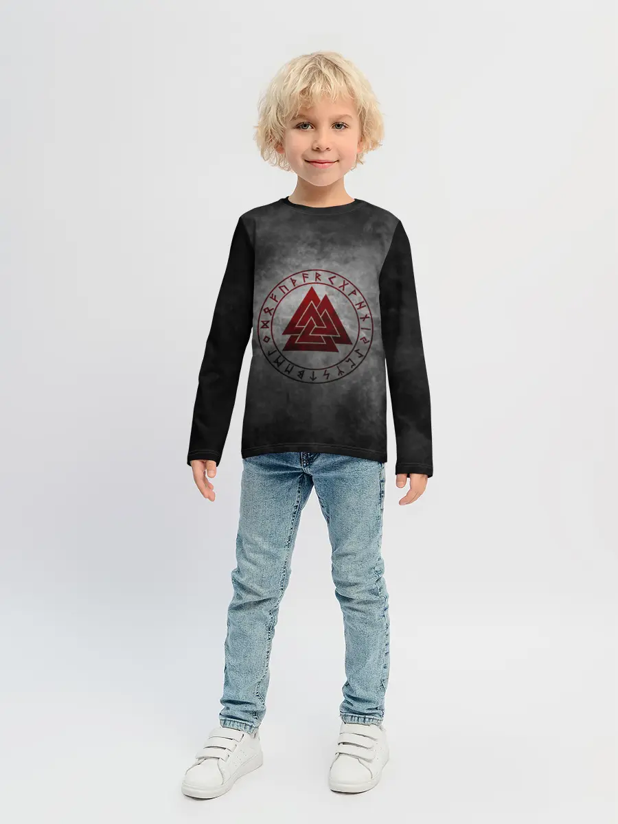 Детский лонгслив / руны