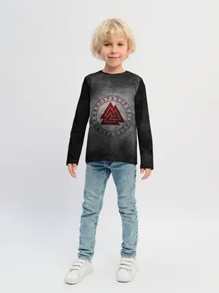 Детский лонгслив / руны
