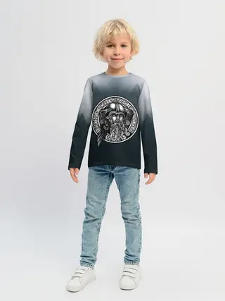 Детский лонгслив / руны