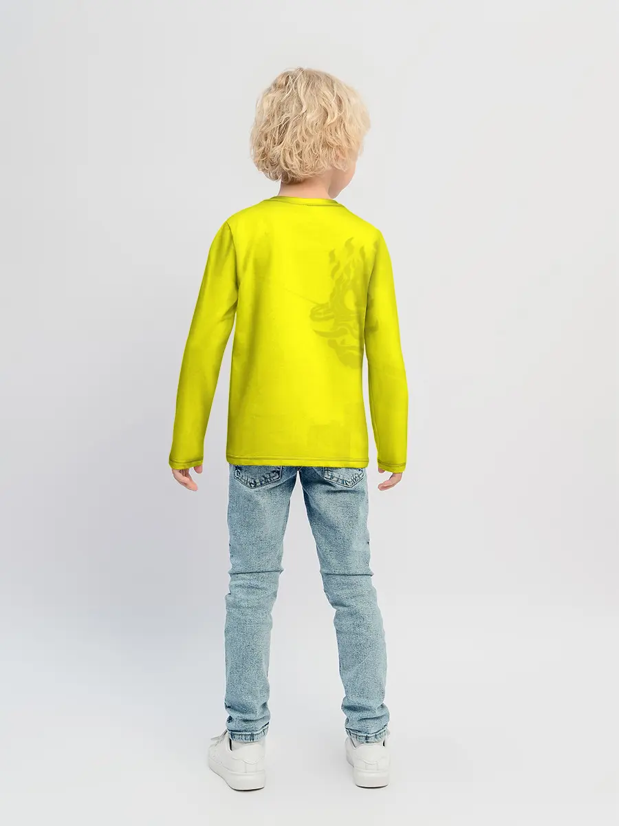 Детский лонгслив / Cyberpunk 2077 | Breathtaking