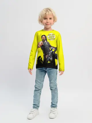 Детский лонгслив / Cyberpunk 2077 | Breathtaking