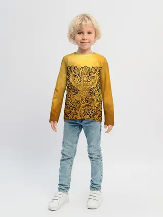 Детский лонгслив / жар птица