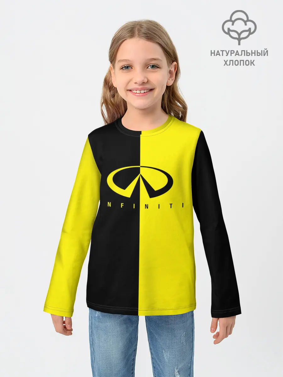Детский лонгслив / INFINITI logo