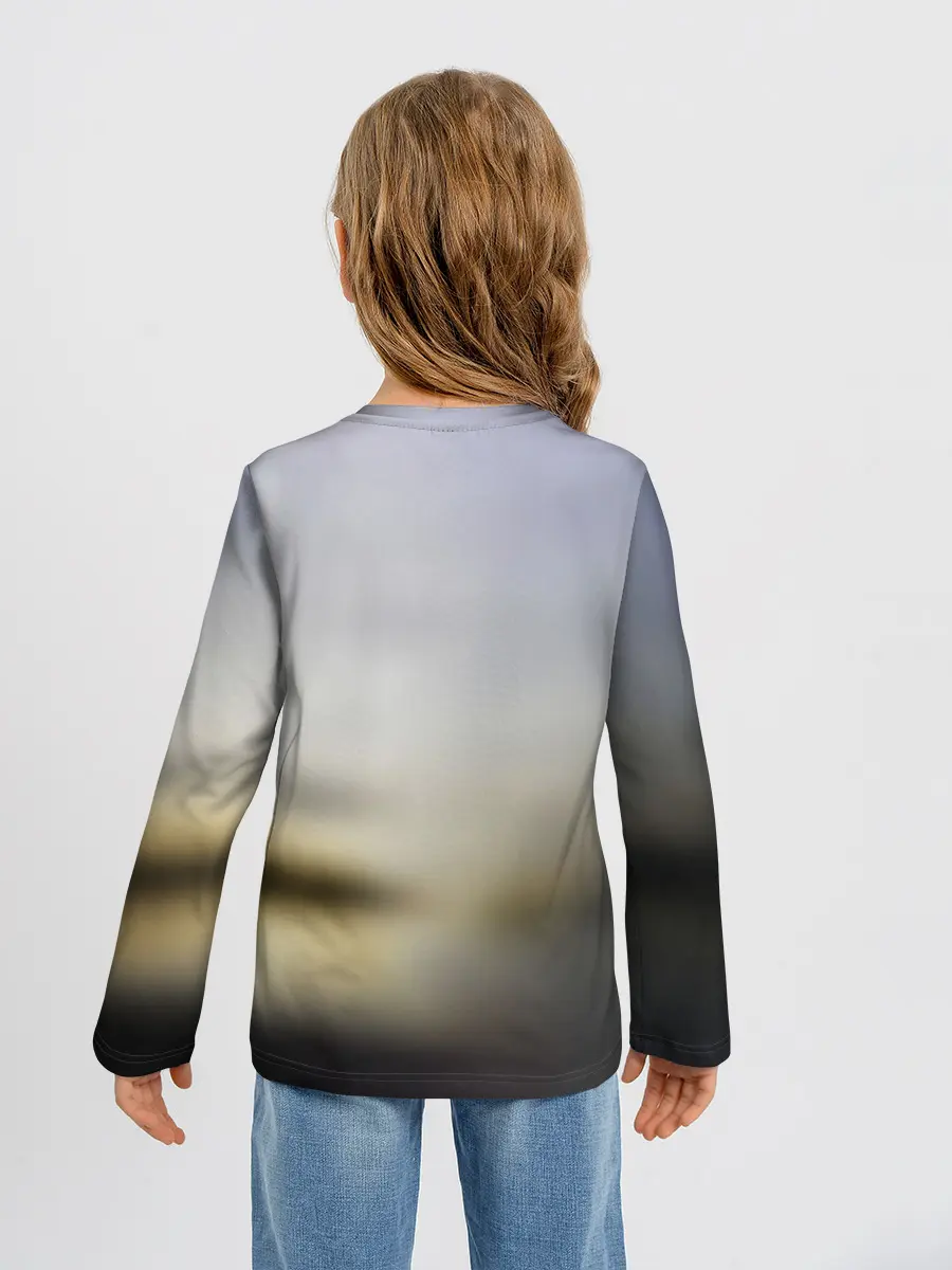 Детский лонгслив / Tesla Roadster