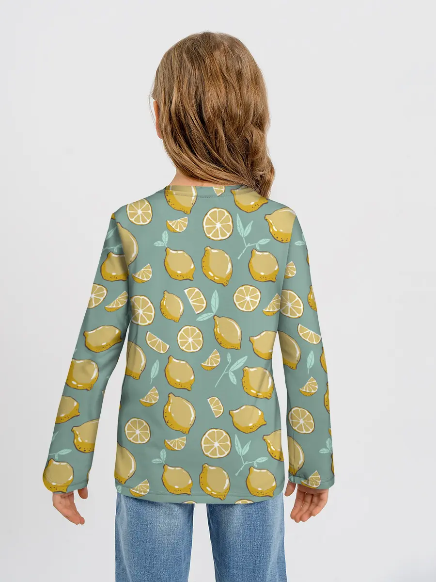 Детский лонгслив / Lemon