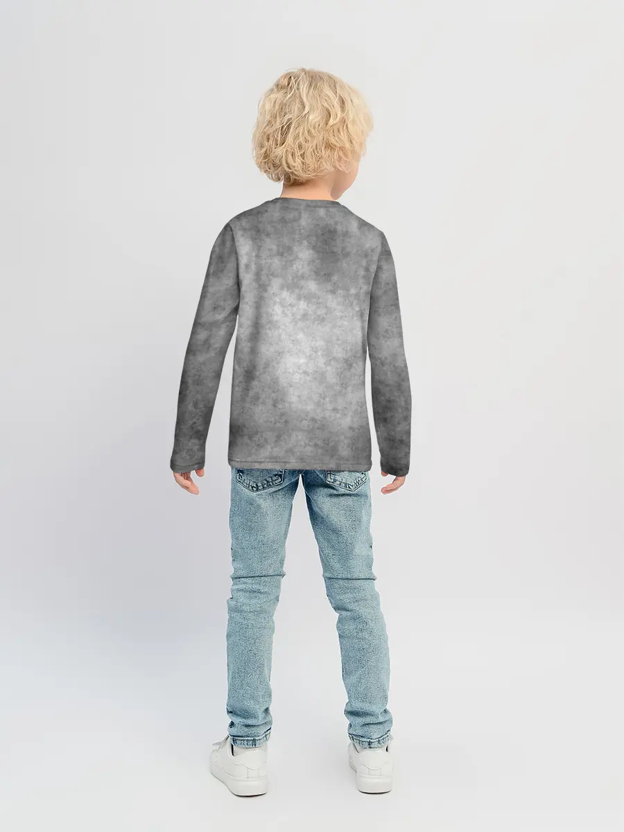 Детский лонгслив / Енот