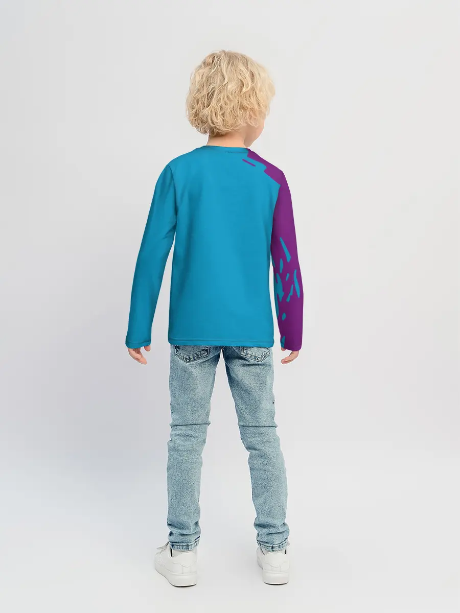 Детский лонгслив / Гинтоки кот