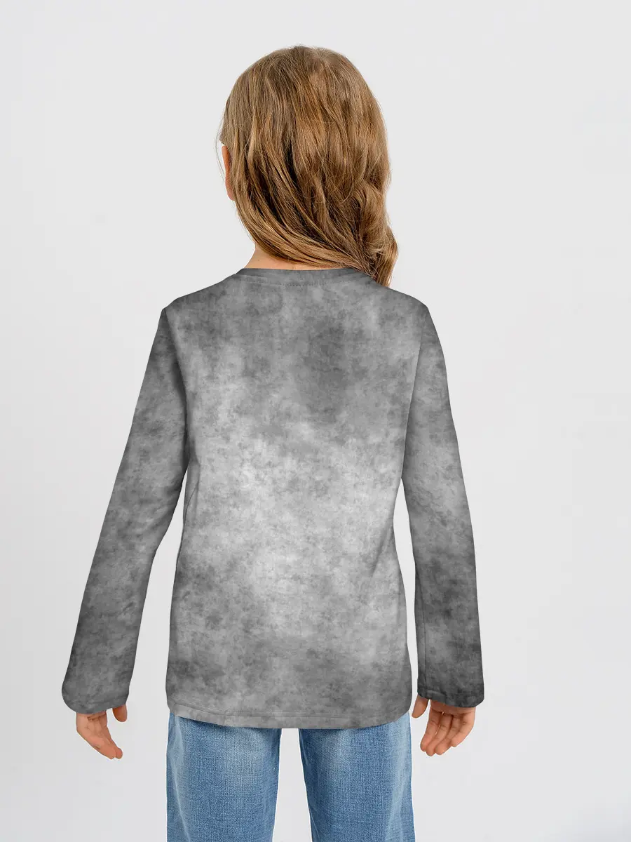 Детский лонгслив / Лев