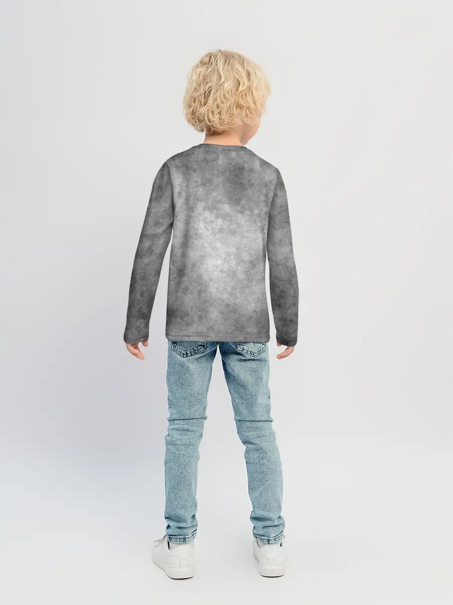 Детский лонгслив / Лев