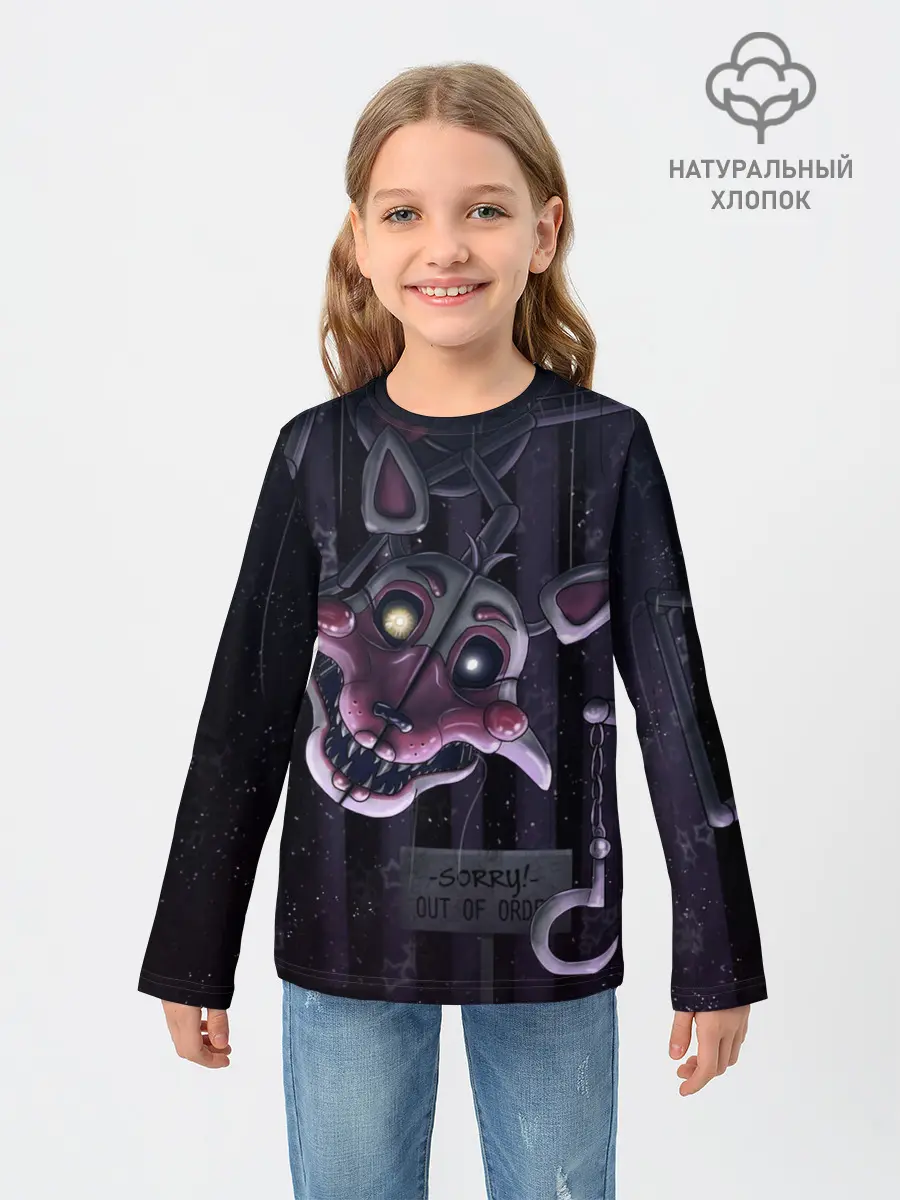 Детский лонгслив / Фантайм Фокси