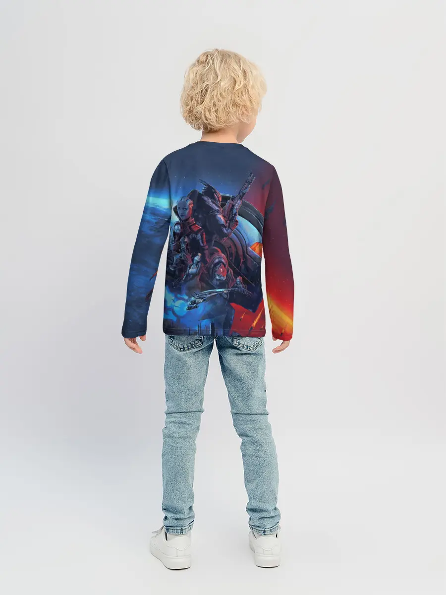 Детский лонгслив / Mass EFFECT Legendary ed