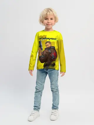 Детский лонгслив / Cyberpunk 2077