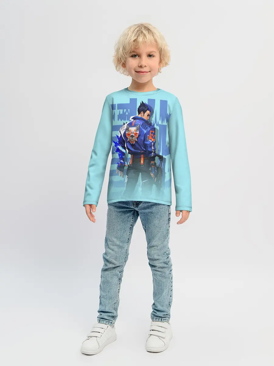 Детский лонгслив / ВАЛОРАНТ