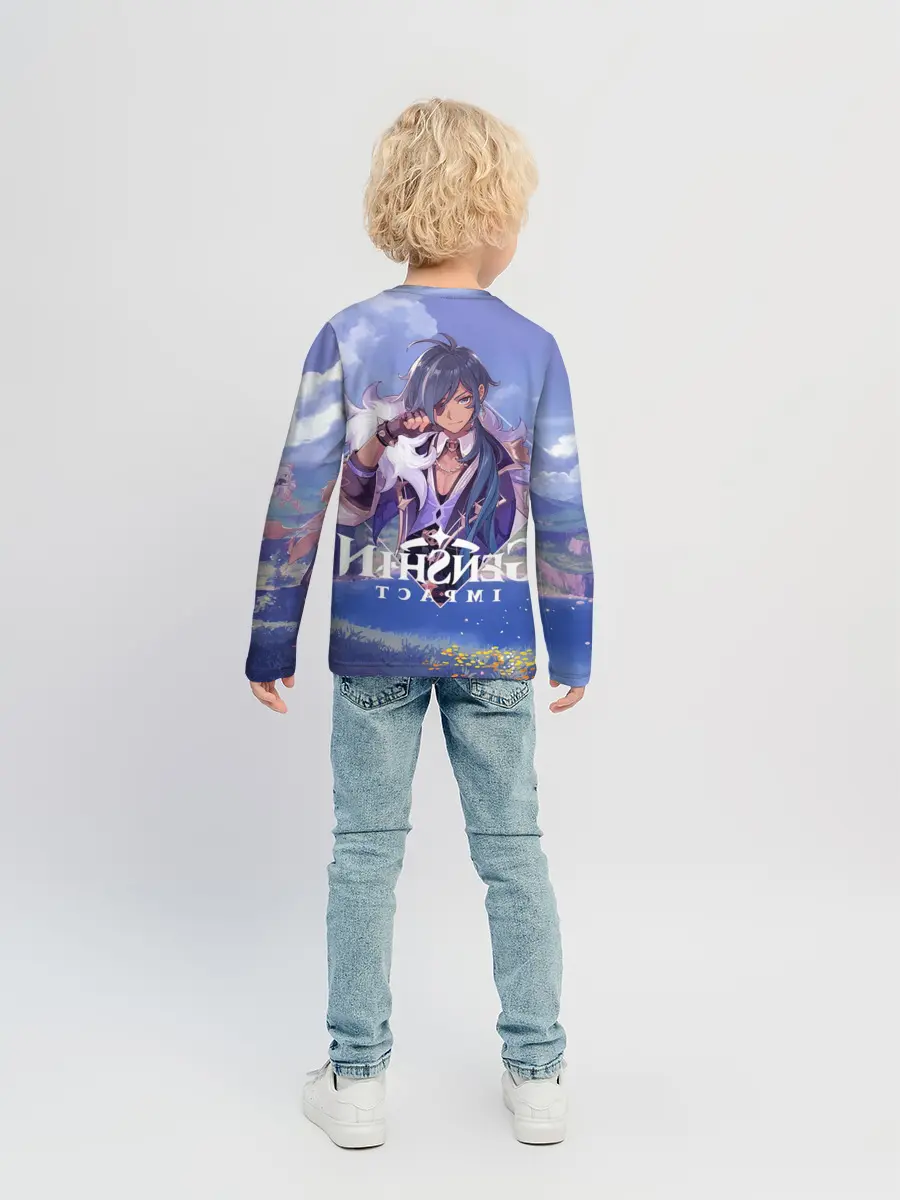 Детский лонгслив / Genshin impact | Kaeya