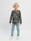 Детский лонгслив / Камуфляж - Димон
