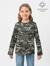 Детский лонгслив / Камуфляж - Серёга
