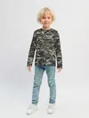 Детский лонгслив / Камуфляж - Серёга
