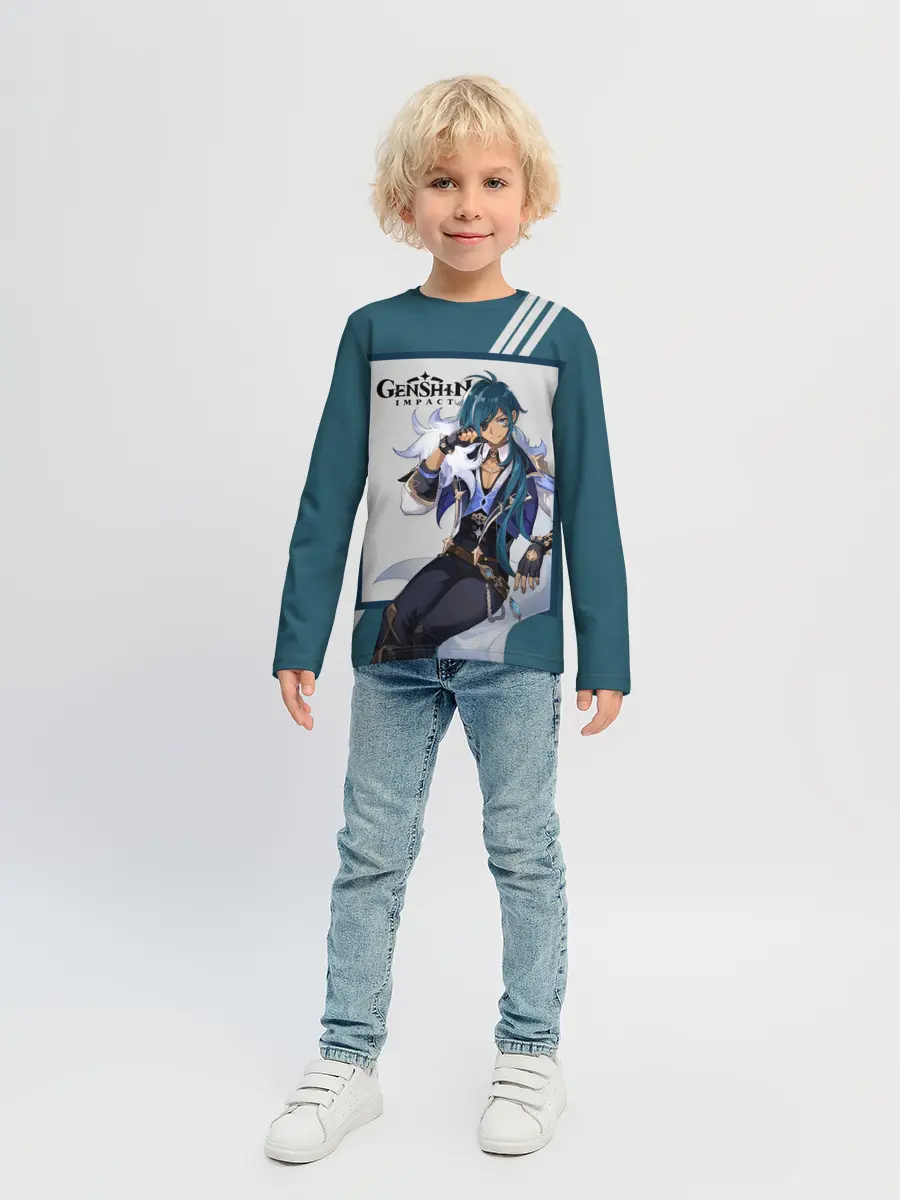 Детский лонгслив / Кэйа - Genshin Impact