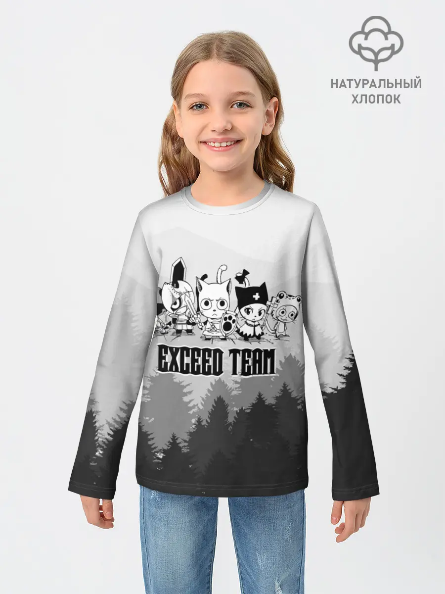 Детский лонгслив / Exceed Team