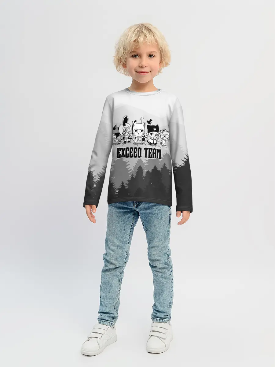Детский лонгслив / Exceed Team