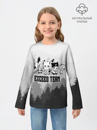 Детский лонгслив / Exceed Team