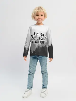 Детский лонгслив / Exceed Team