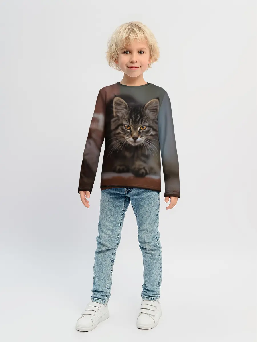 Детский лонгслив / мой внутренний зверь