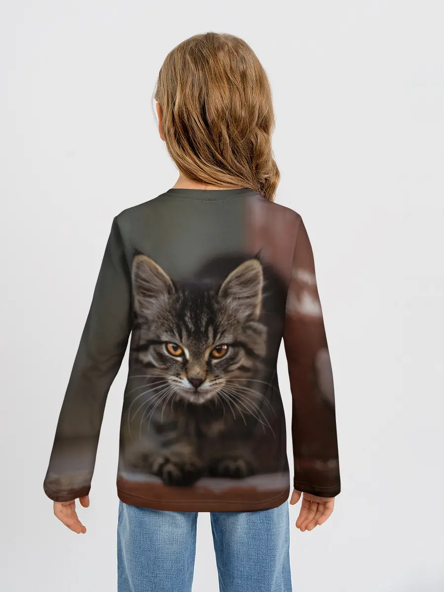 Детский лонгслив / мой внутренний зверь