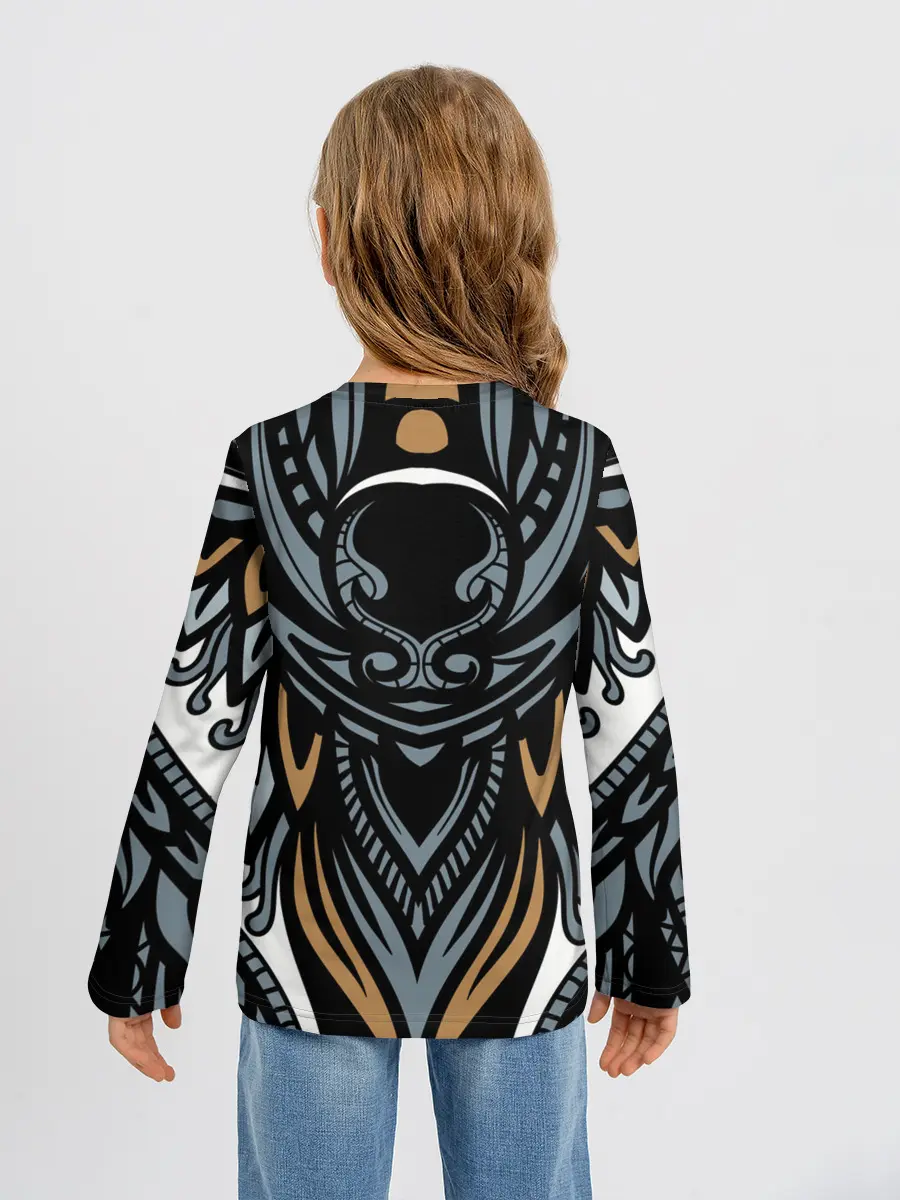 Детский лонгслив / Рисунок лиса