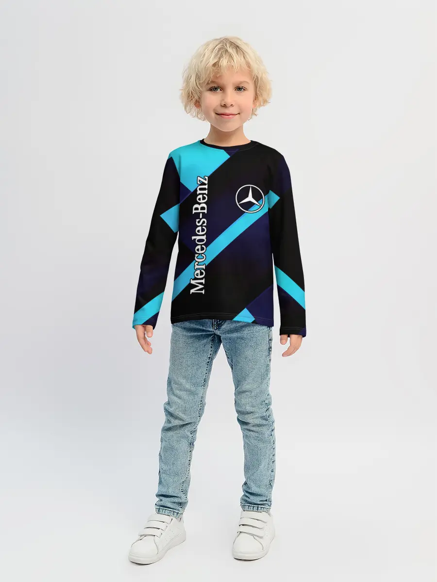 Детский лонгслив / Mercedes Benz