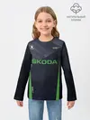 Детский лонгслив / Skoda VRS | Шкода ВРС