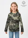 Детский лонгслив / Камуфляж Land Rover