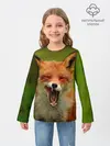 Детский лонгслив / Лисица