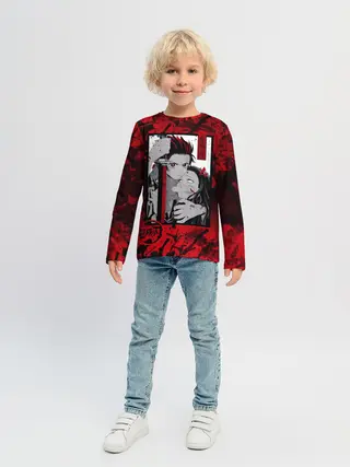 Детский лонгслив / Клинок рассекающий демонов