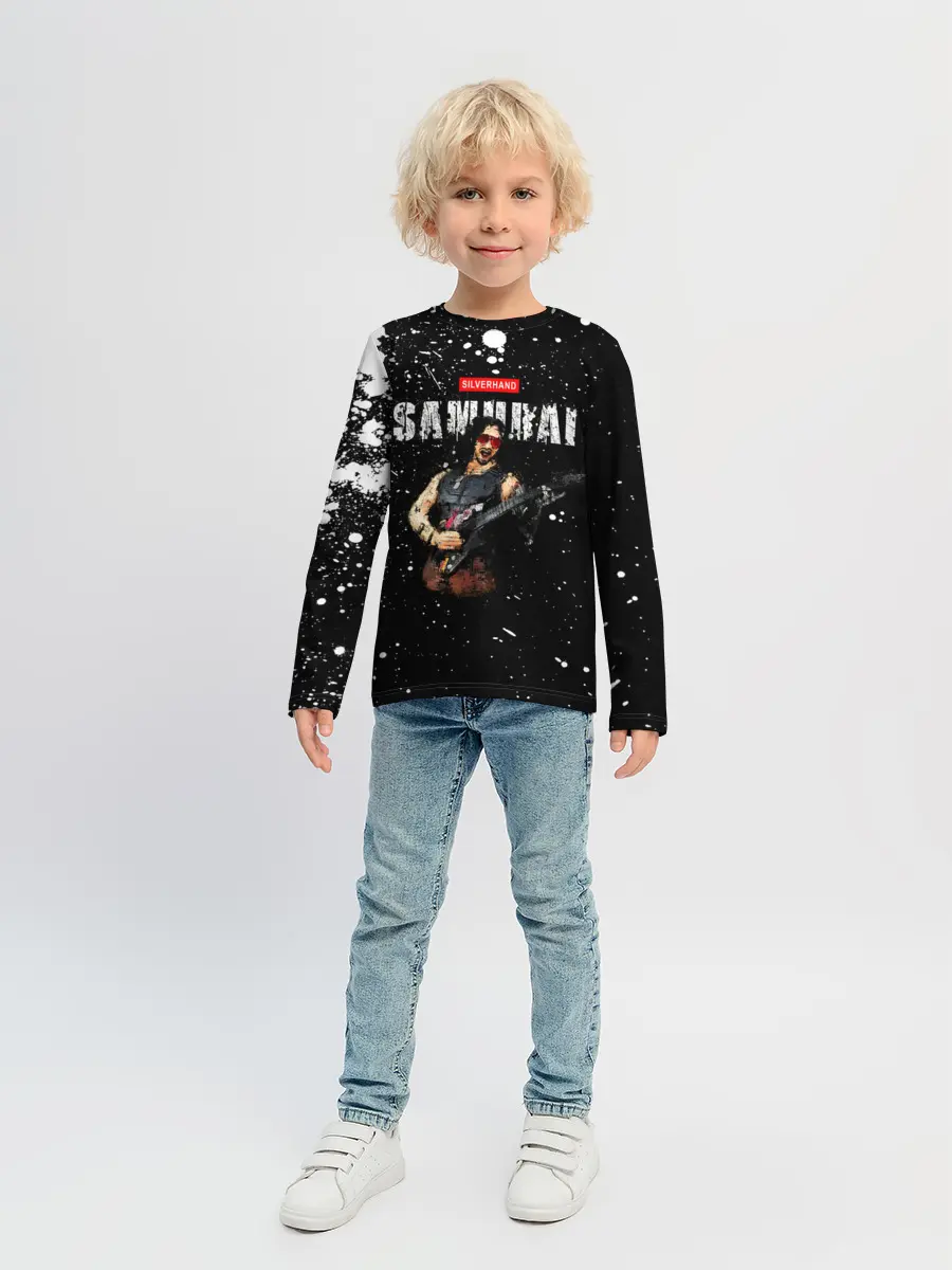 Детский лонгслив / SAMURAI Cyberpunk 2077