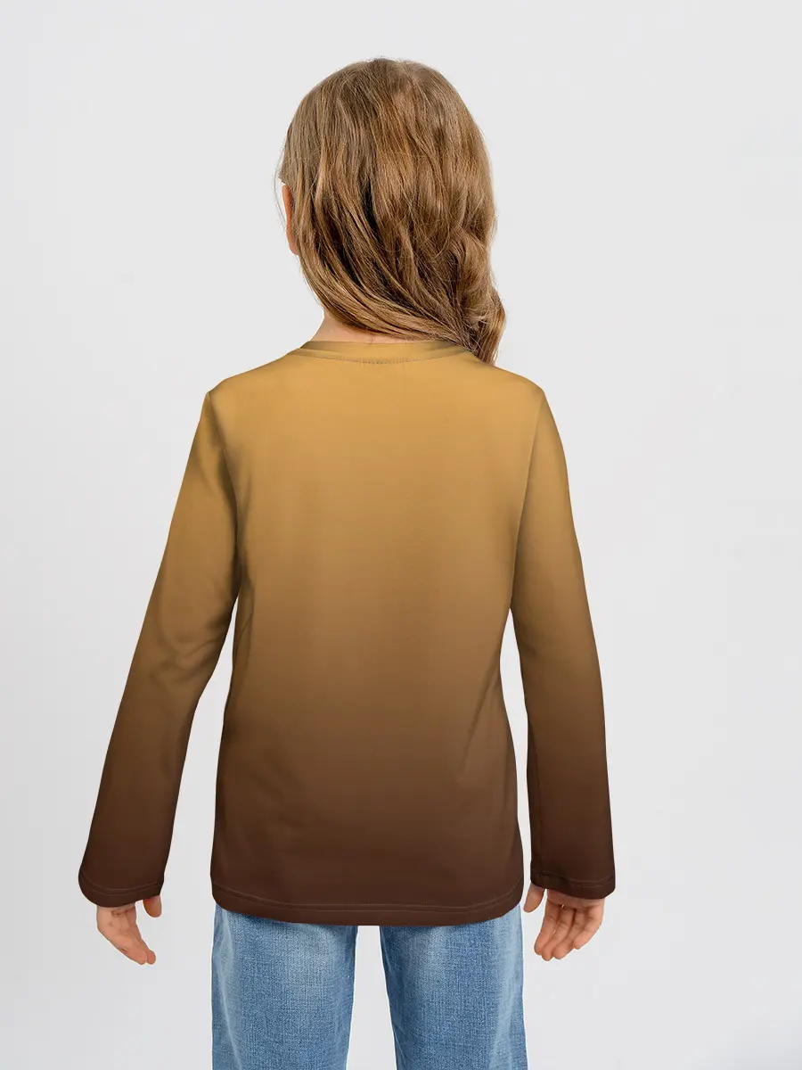 Детский лонгслив / Взрывной характер милого лиса