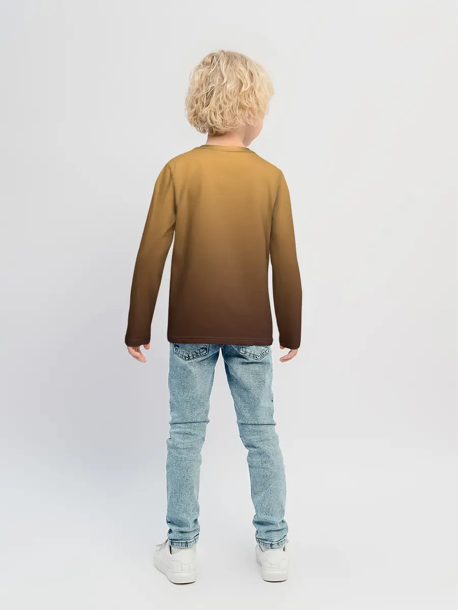 Детский лонгслив / Взрывной характер милого лиса