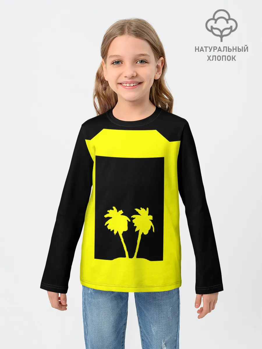 Детский лонгслив / Cyberpunk 2077 nightcity