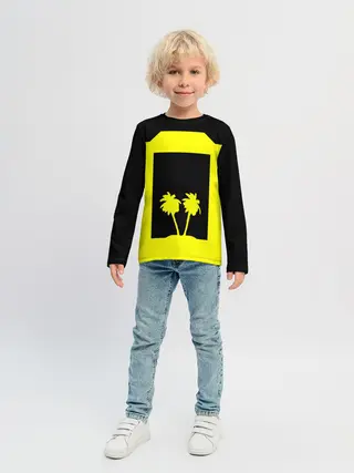 Детский лонгслив / Cyberpunk 2077 nightcity