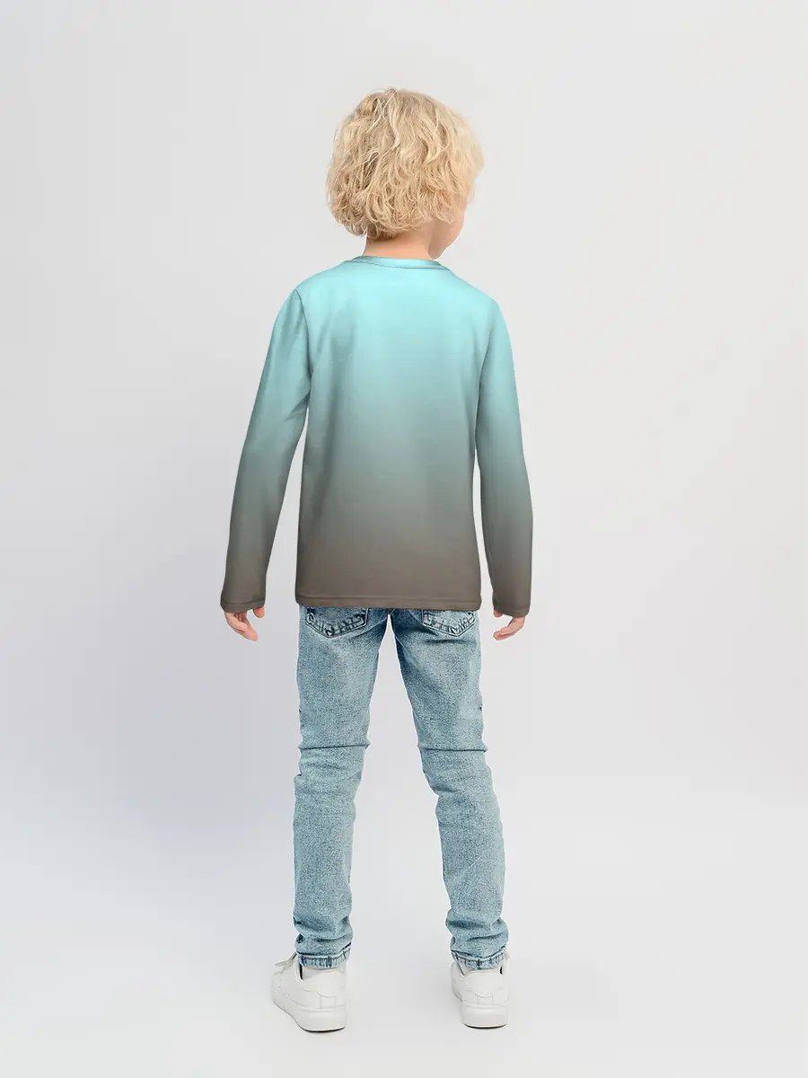 Детский лонгслив / Малыш хаски