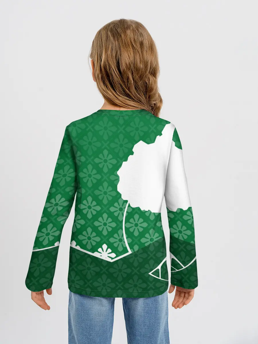 Детский лонгслив / Дерево