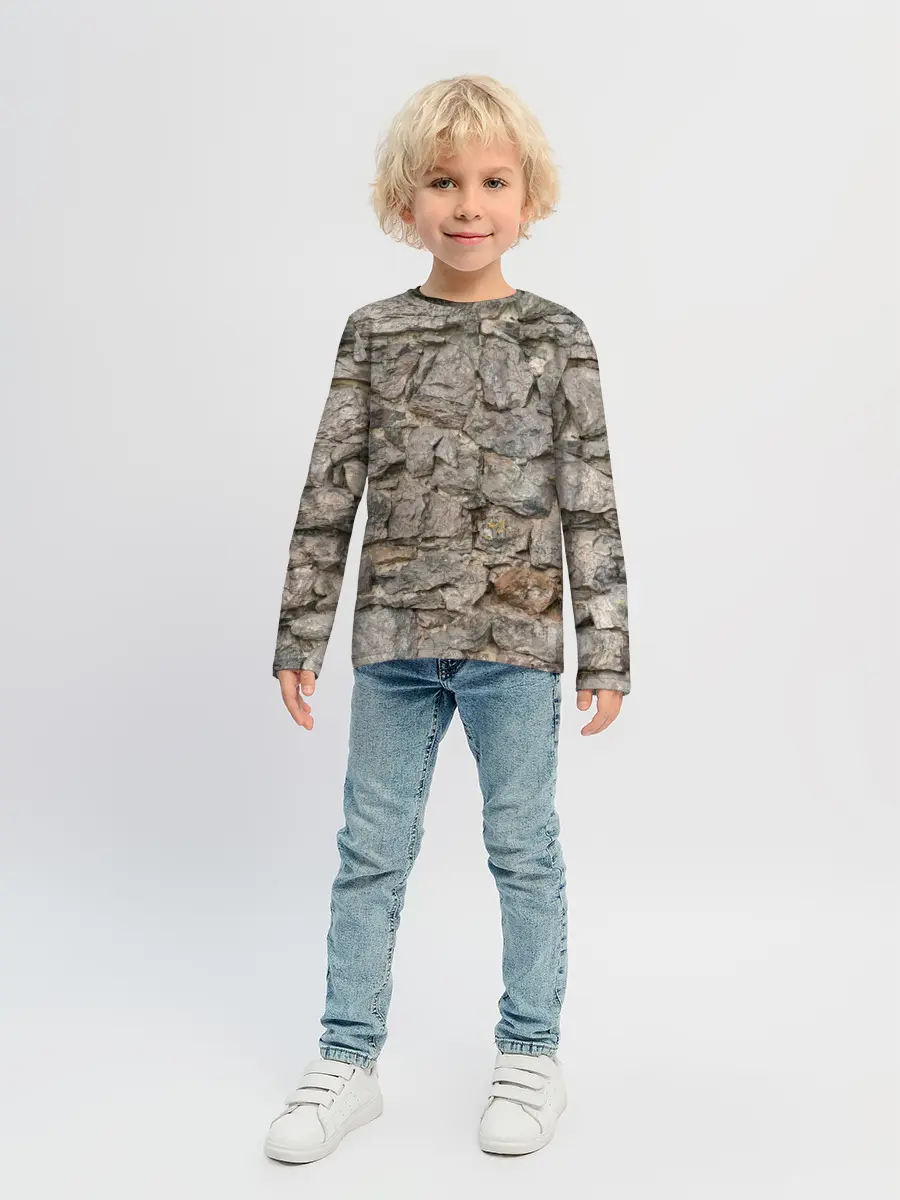 Детский лонгслив / Сломанная стена