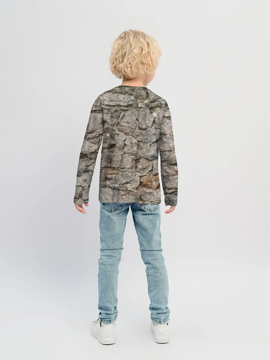 Детский лонгслив / Сломанная стена