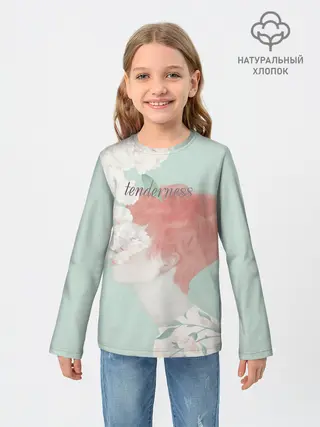 Детский лонгслив / Нежность